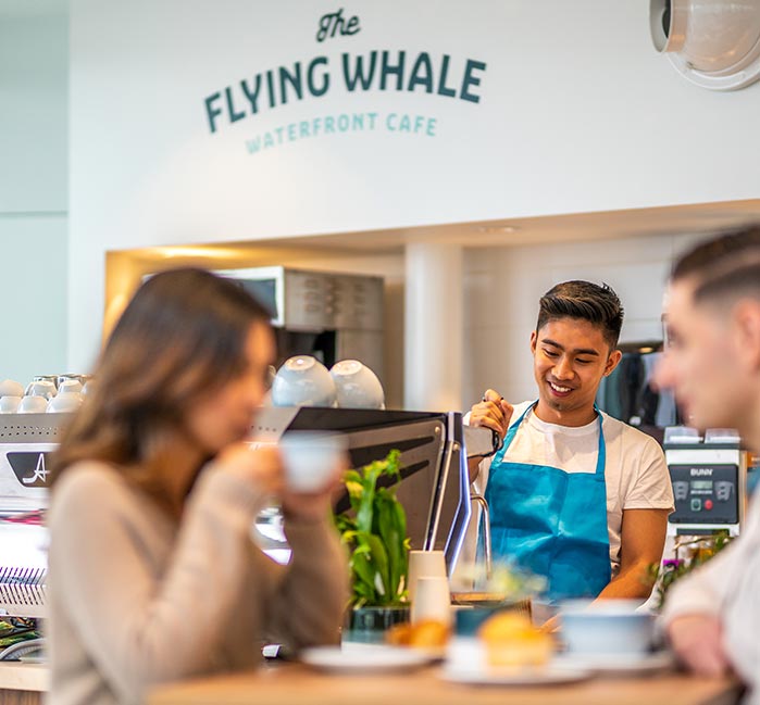 Flying Whale Barrista