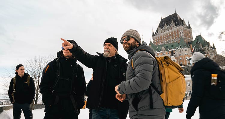 Production work in Quebec City